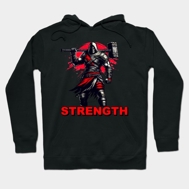 Strength Hoodie by Bear Gaming